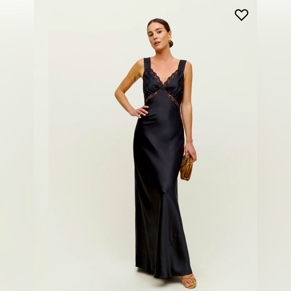 Reformation Chania silk dress